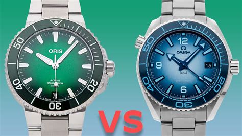 Omega Seamaster vs Oris Aquis Date Calibre 400 Comparison 